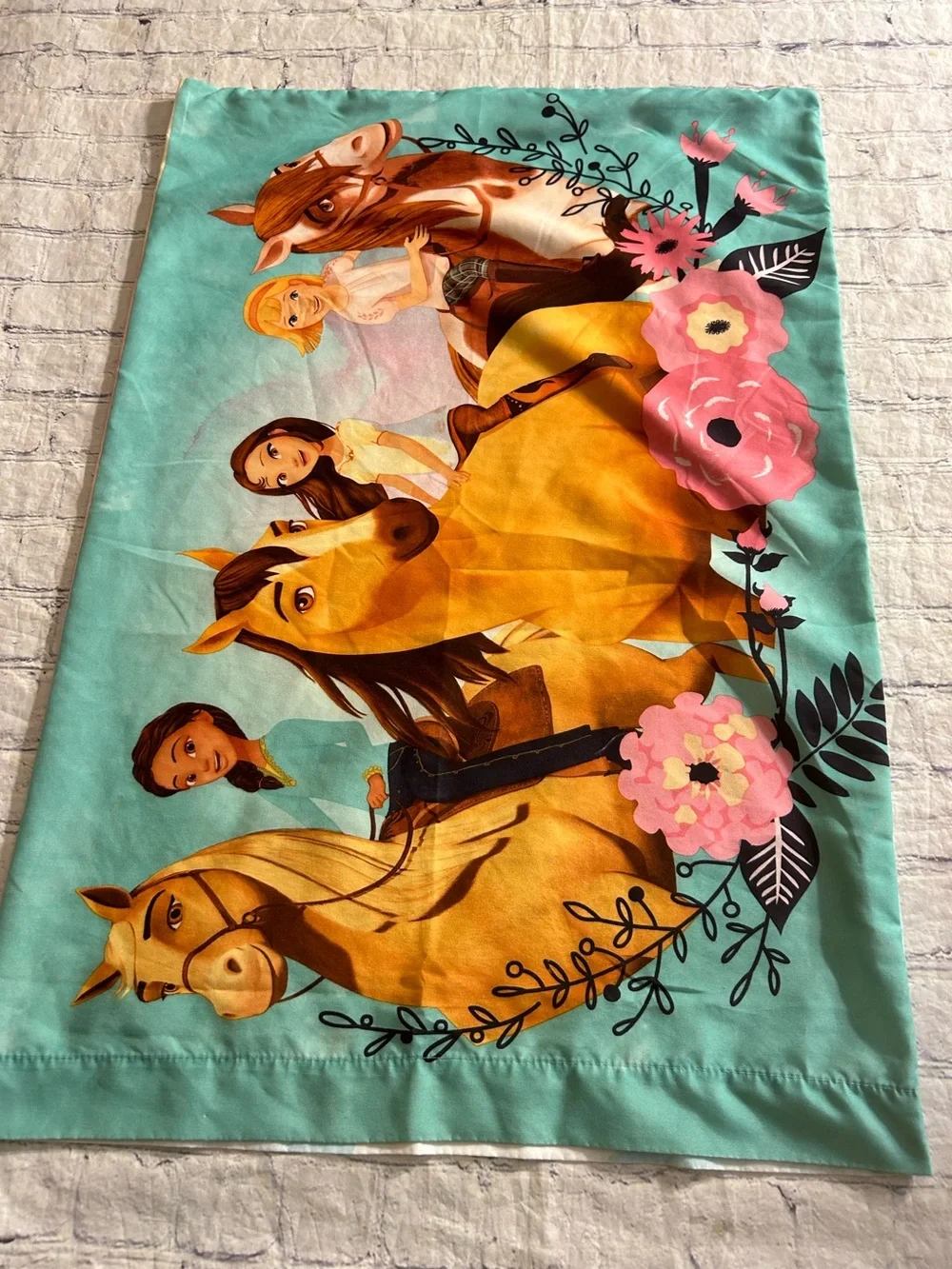 DREAMWORKS ANIMATED SERIES SPIRIT RIDING FREE (1) STANDARD SIZE PILLOW CASE